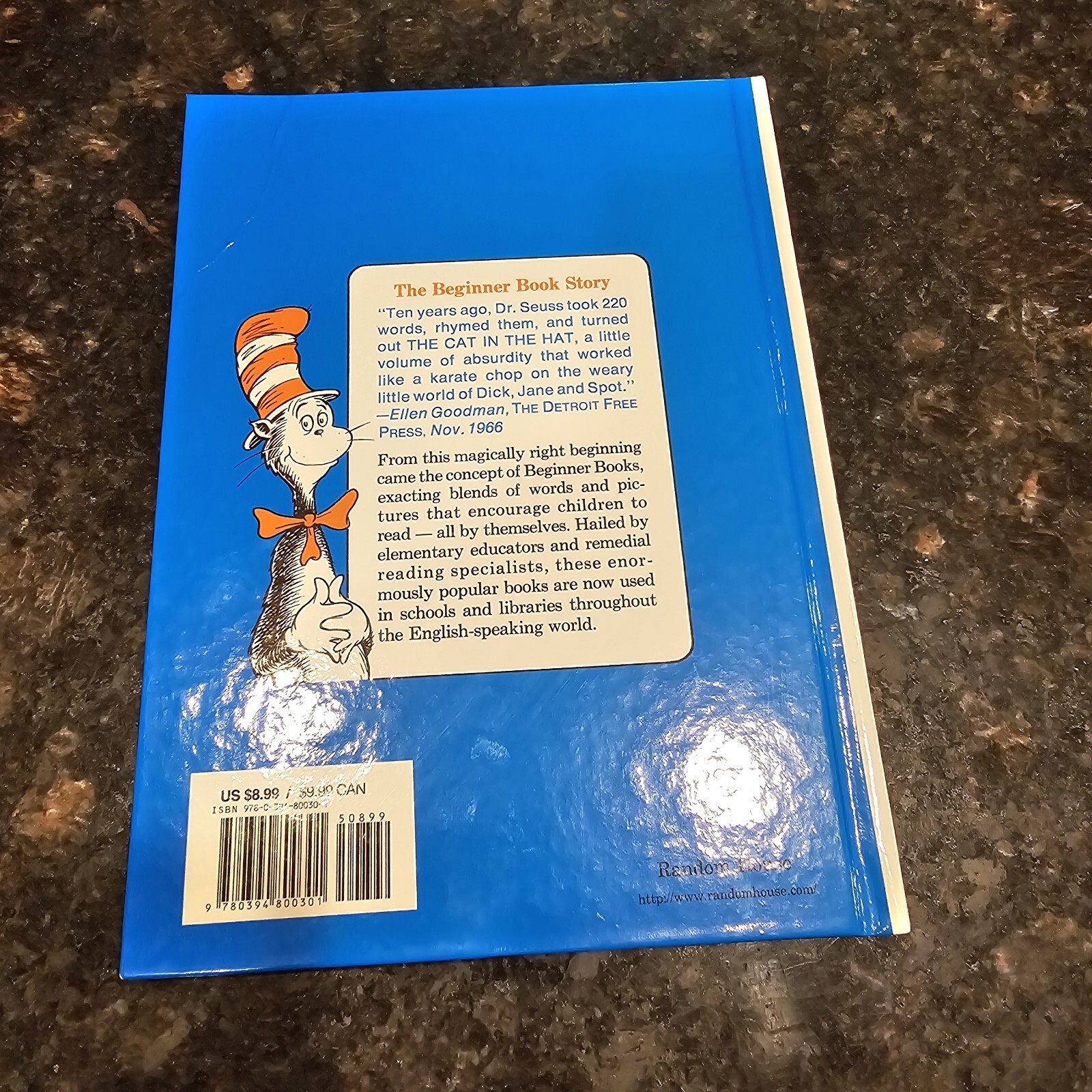 Vintage Dr. Seuss Book Club Edition Dr. Suess’s ABC 1991 Renewed Hardcover