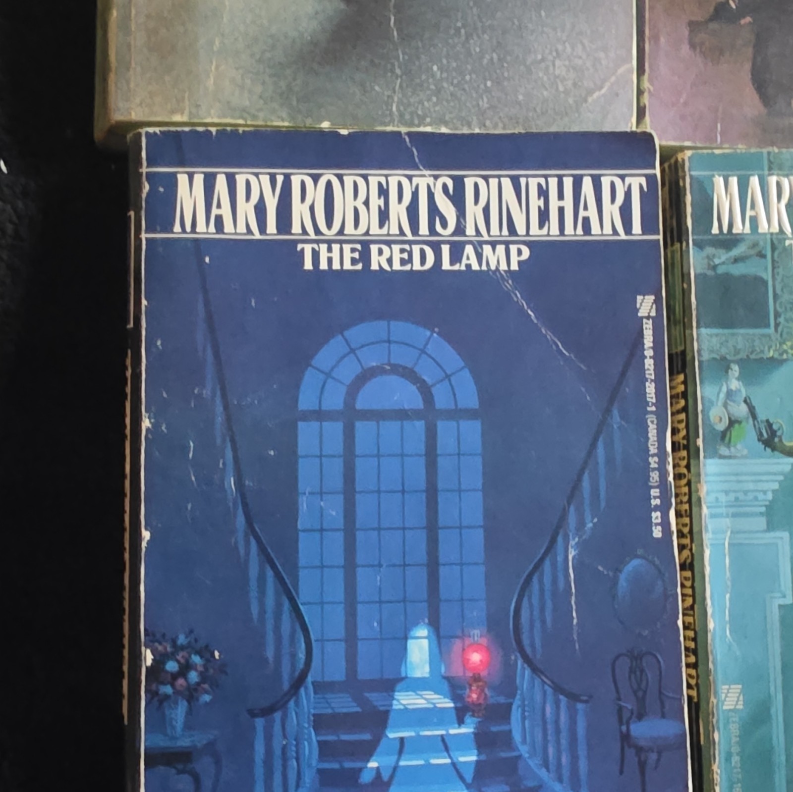 Lot of 8 Vintage Mary Roberts Rinehart Dell Paperback Gothic Mystery Books 60/70