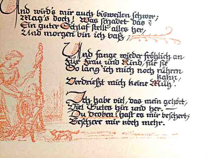 Bauernbüchlein des Wandsbecker Boten Matthias Claudius Zwickau 24,5×17 cm