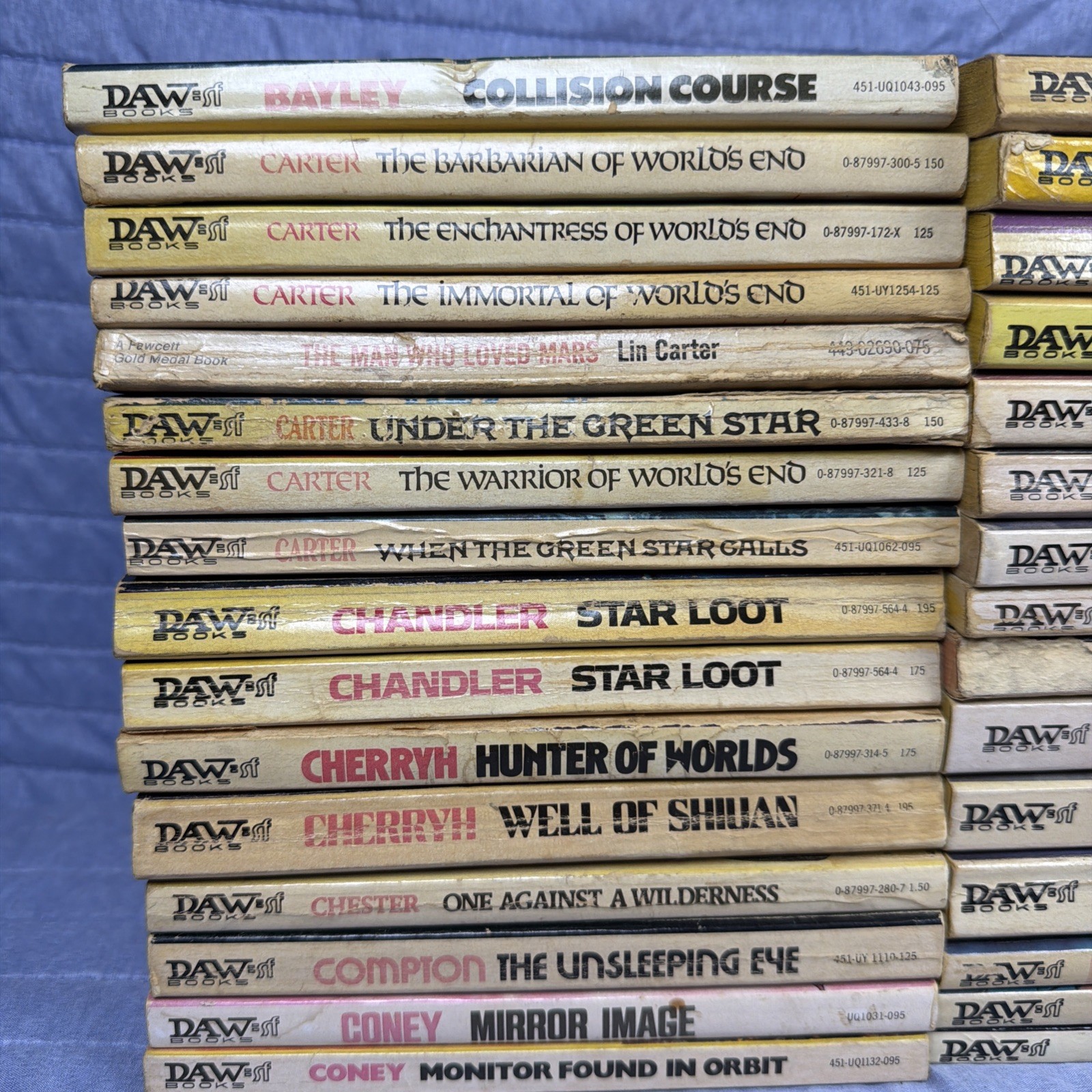 U Pick | Vintage DAW books Sf UK Science Fiction Fantasy Carter Lee Norman