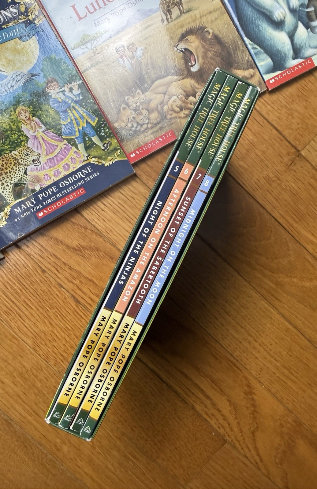 Magic Tree House Lot – Merlin Missions, Box Set books 5-8 14 total