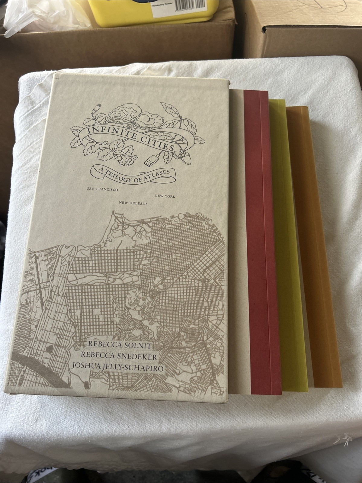 Infinite Cities: A Trilogy of Atlases–San Francisco, New Orleans, New York: Br