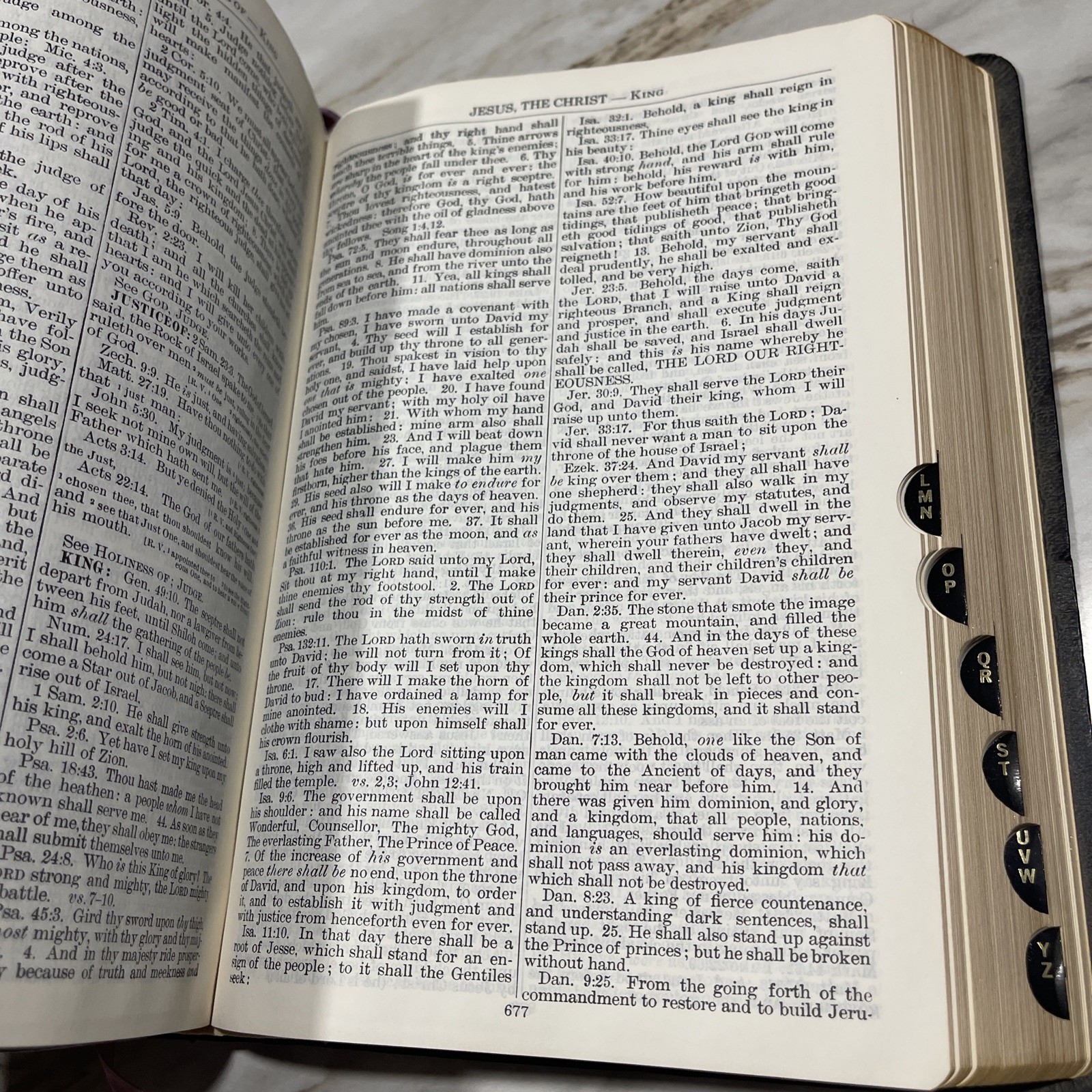 Nave’s Topical Bible Digest Black Leather Bound Thumb Indexed 1962 Southwestern