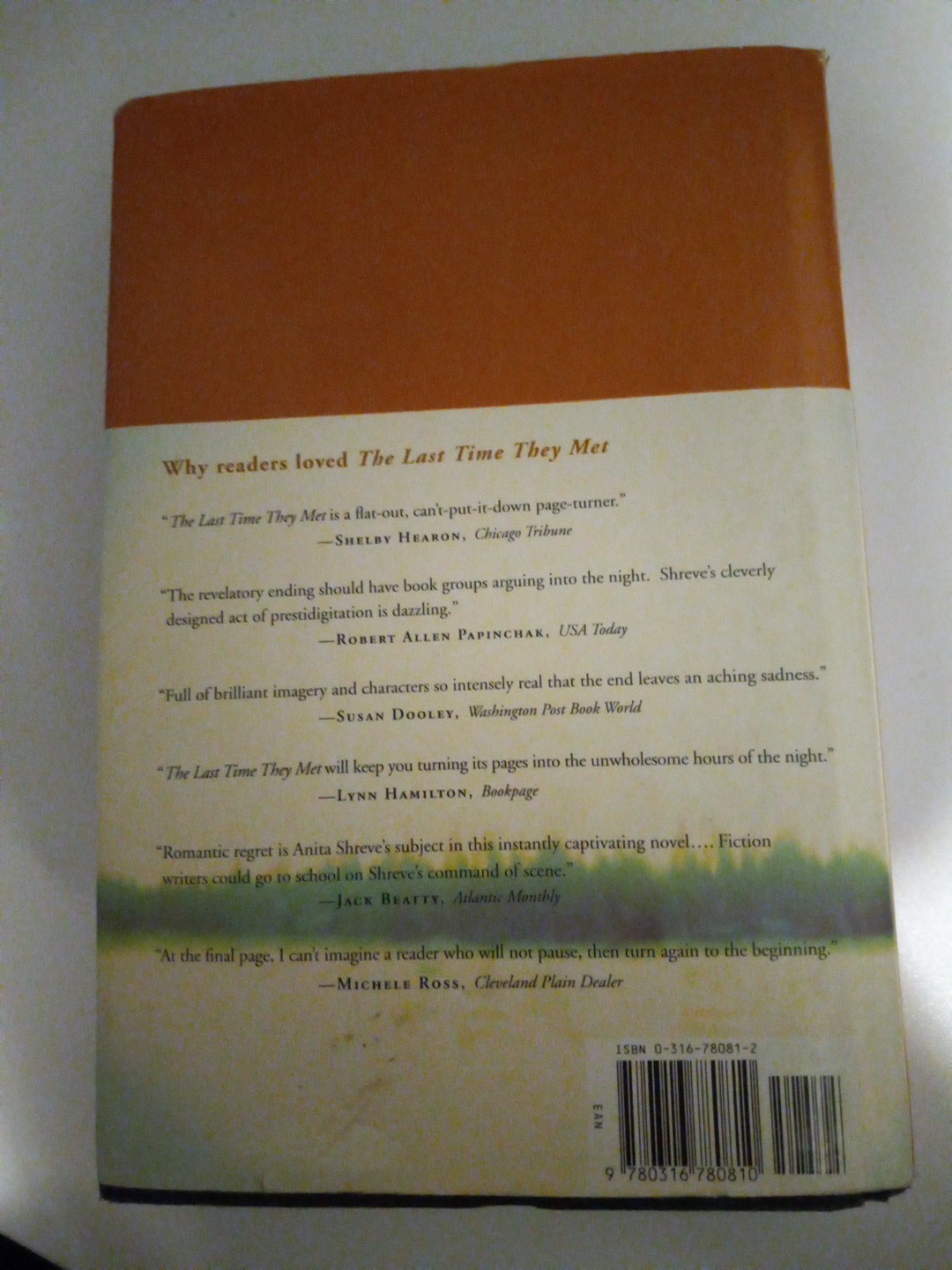 Sea Glass by Anita Shreve (2002, Hardcover)
