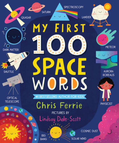 My First 100 Space Words (My First STEAM Words) – Board book – GOOD