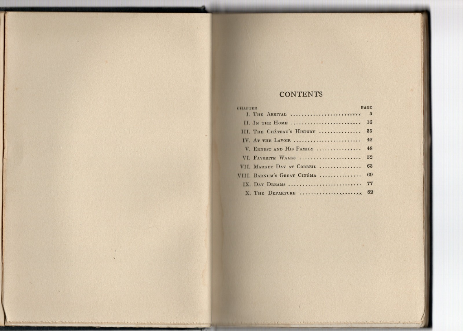 At A French Chateau Miriam Kimball 1915 Untrimmed Private Pub 1st HC Vintage