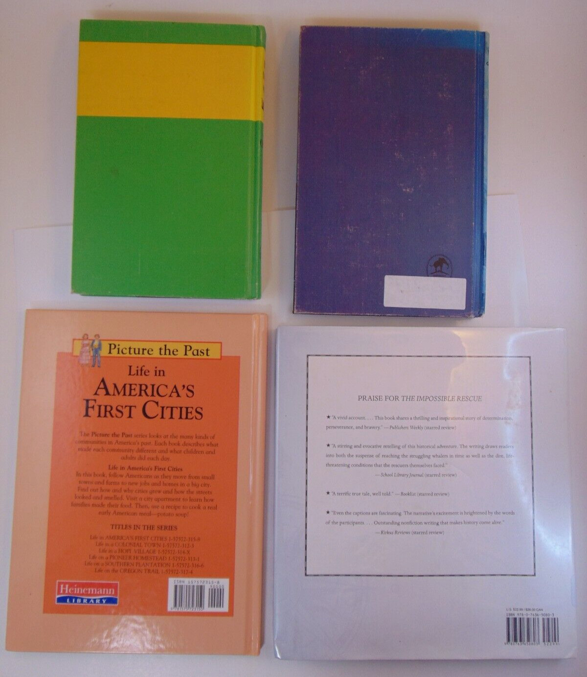 Liquidation Lot of 8 Paperback & Hardcover Books History, Faith, Adventure &More