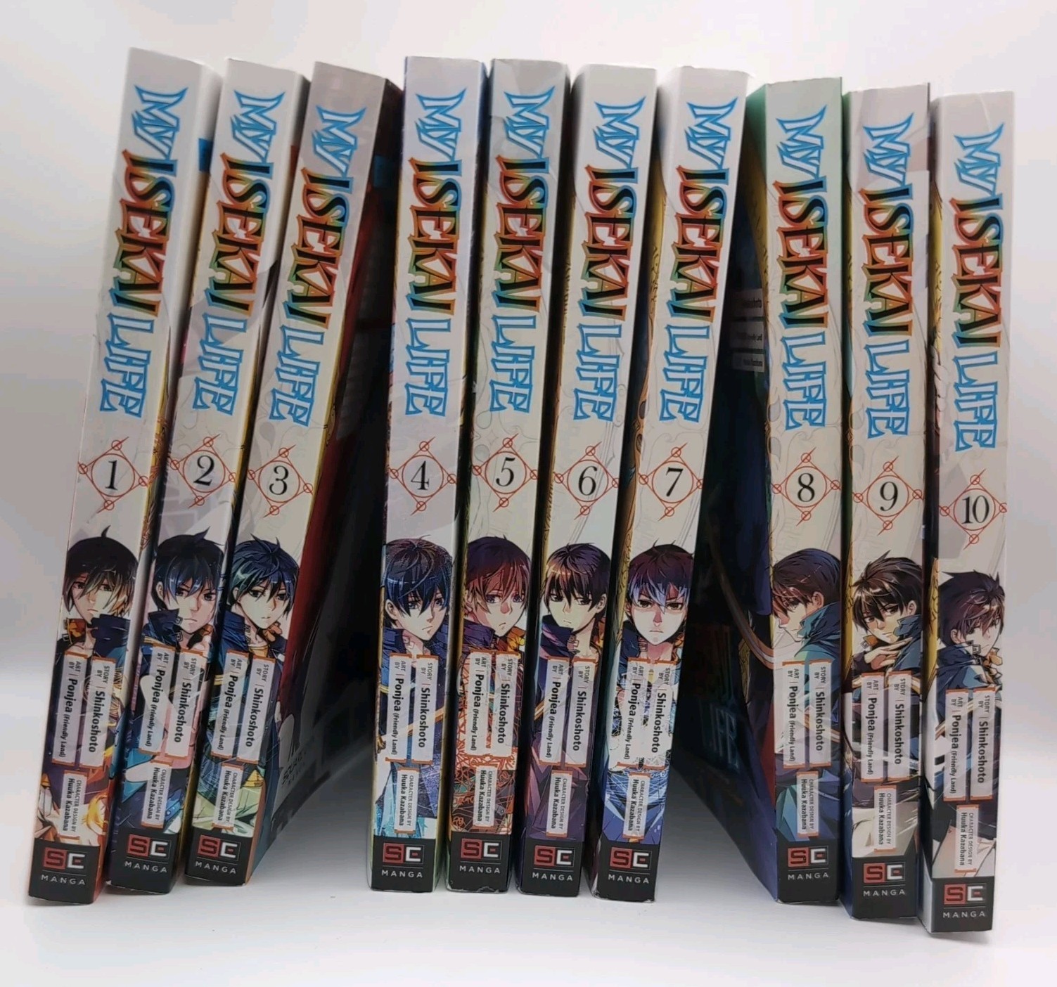 My Isekai Life Vol 1-10 English Manga Set Square Enix Shinkoshoto