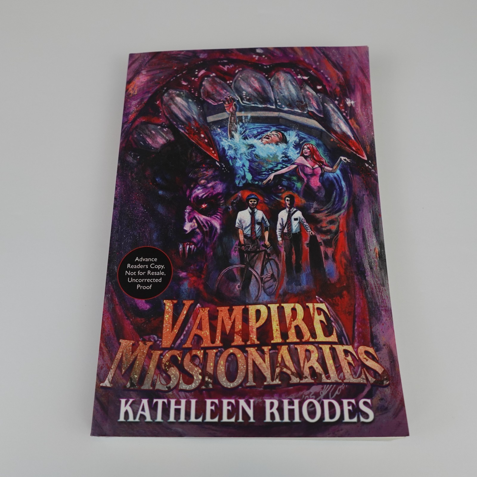 Vampire Missionaries by Kathleen Rhodes ARC Advanced Reader Copy New 2026 Horror