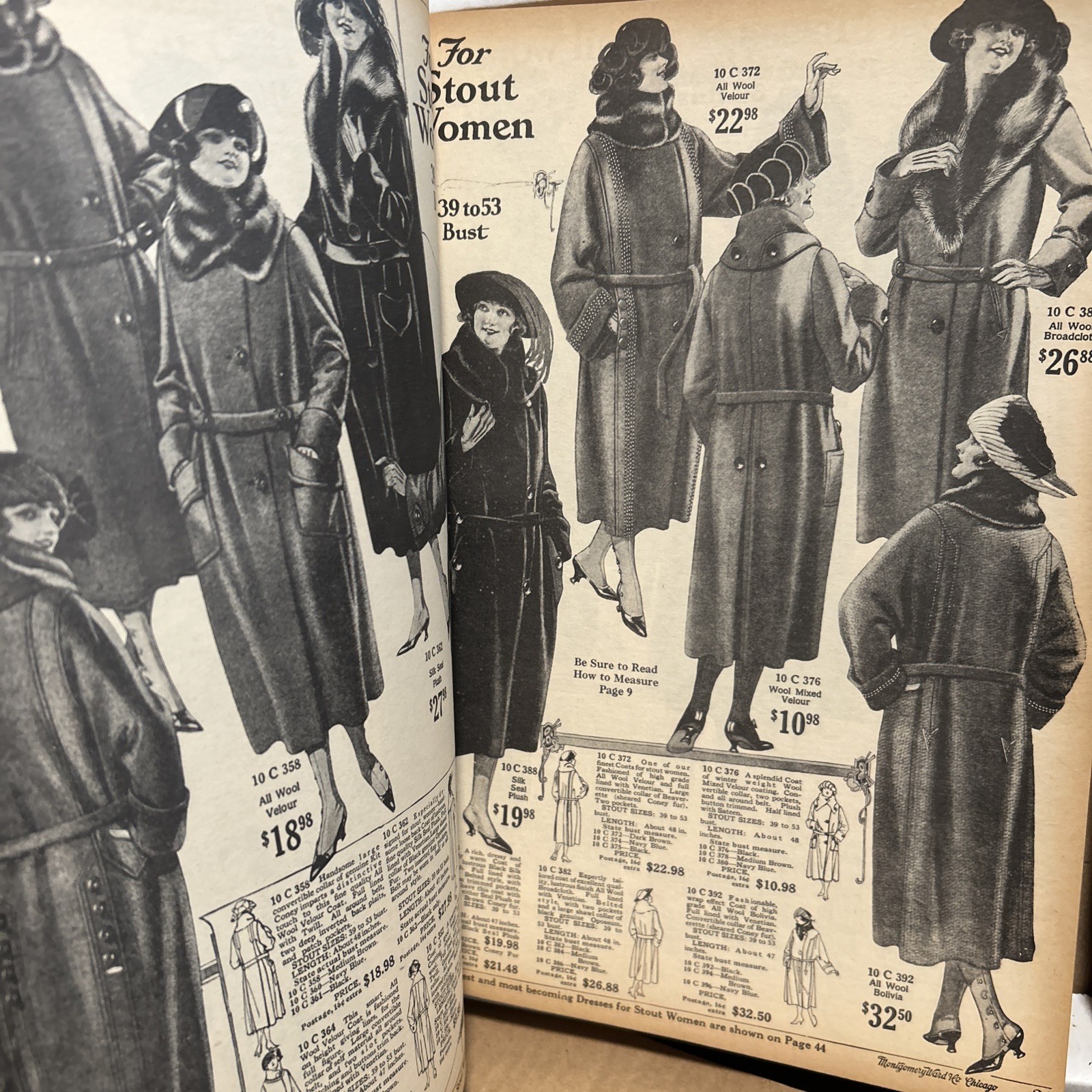 Vtg 1922 MONTGOMERY WARD CATALOGUE Bokk Golden Jubilee 1969 Antique 672 PAGES!!