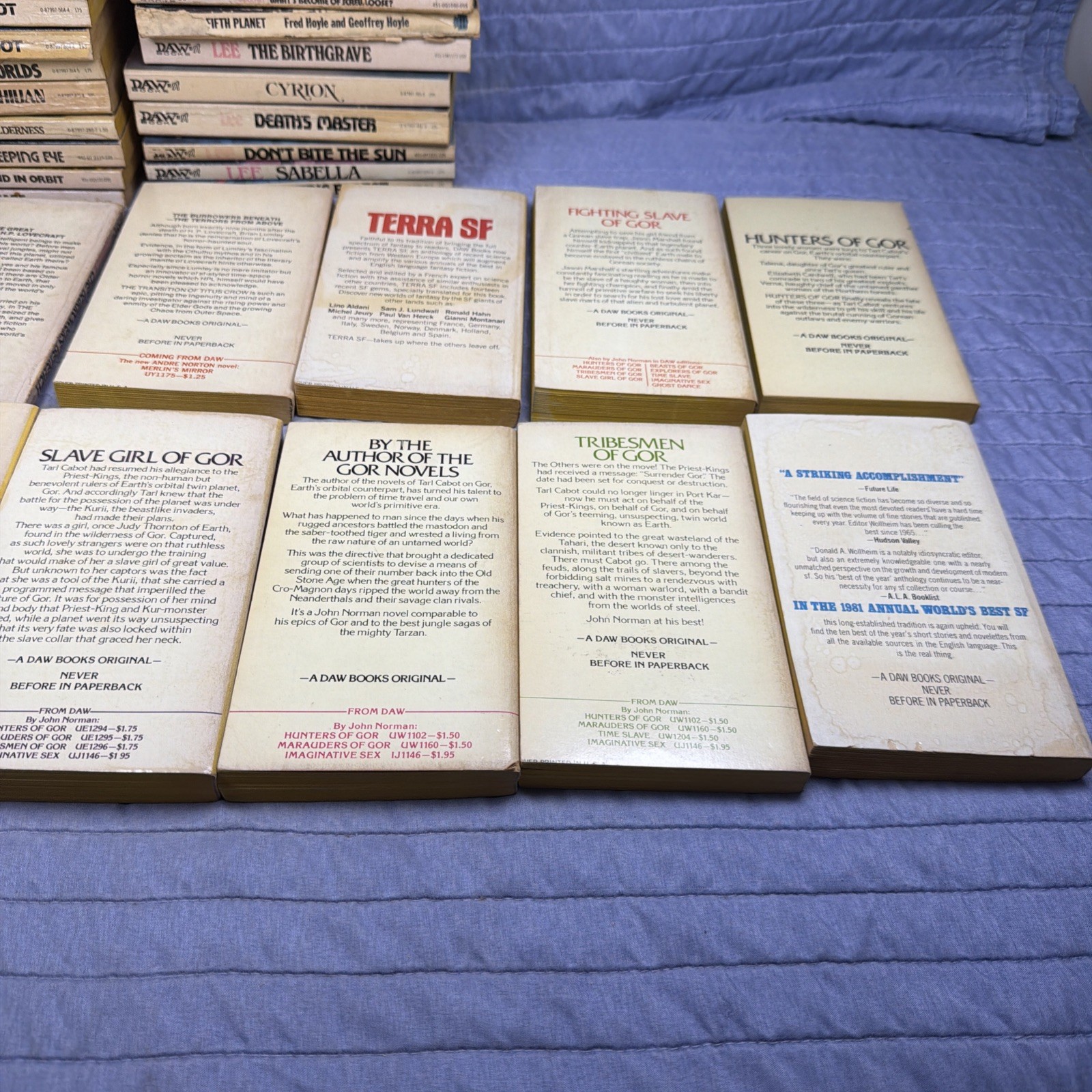 U Pick | Vintage DAW books Sf UK Science Fiction Fantasy Carter Lee Norman