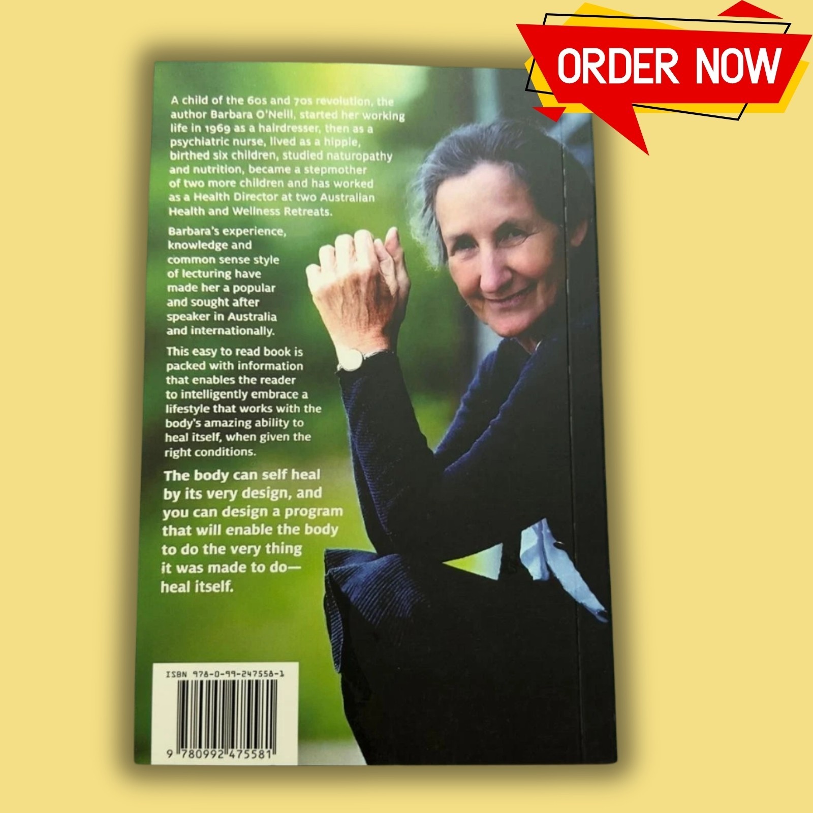 Self Heal by Design Barbara O’Neill (Paperback) Natural Healing Health Book