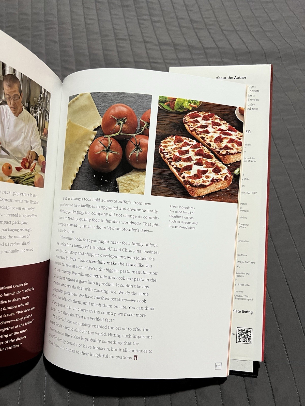 NEW! The History of Stouffers Feeding Friends & Family Since 1924 Rodengen HCDJ