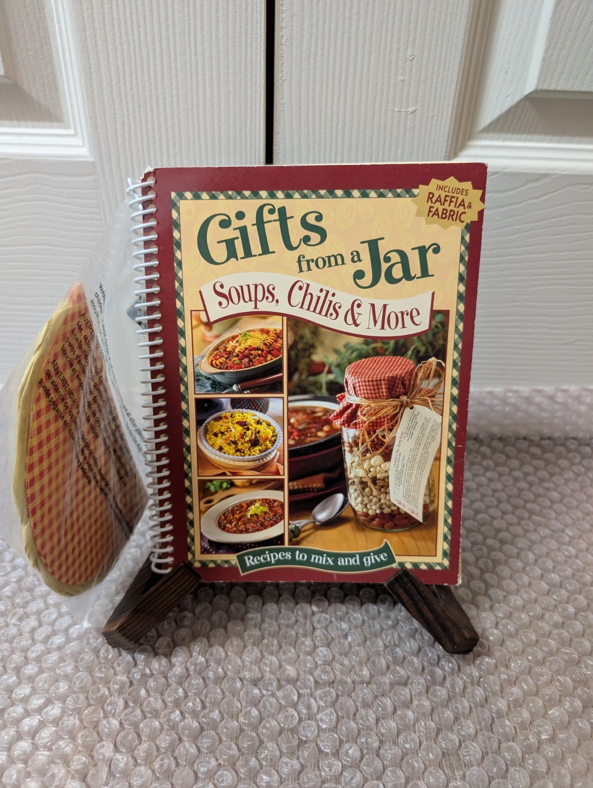 Vintage Gifts From A Jar Soups Chili & More Cookbook Spiral Bound