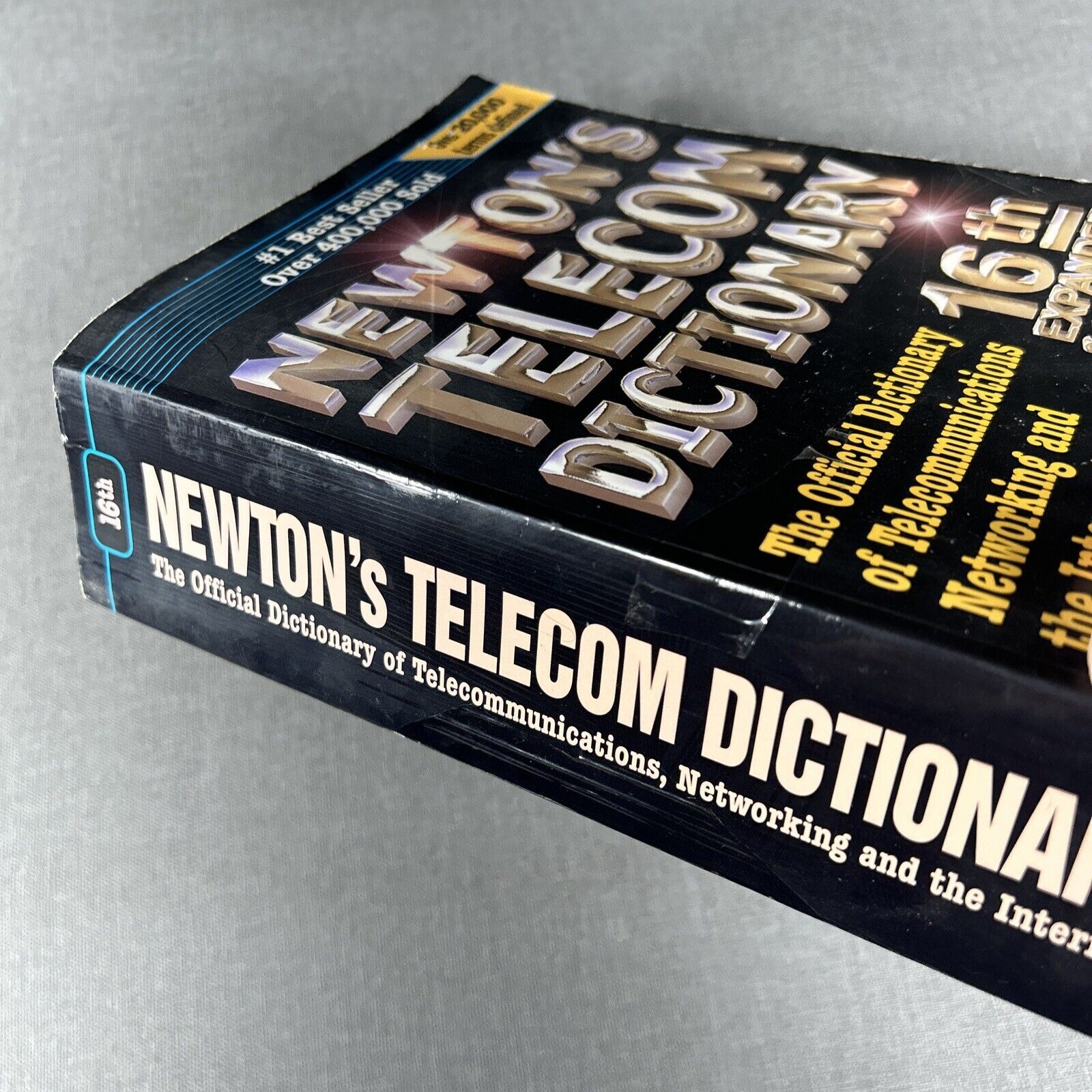 Newton’s Telecom Dictionary 16th Edition 2000 Trade Paperback Book