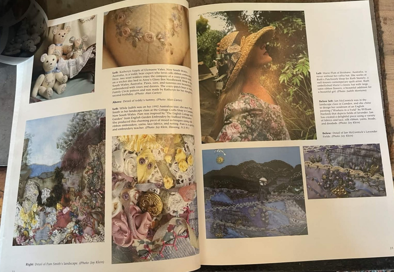 The Art of Silk Ribbon Embroidery. Judith Baker Montano. C&T Publishing, 1993.