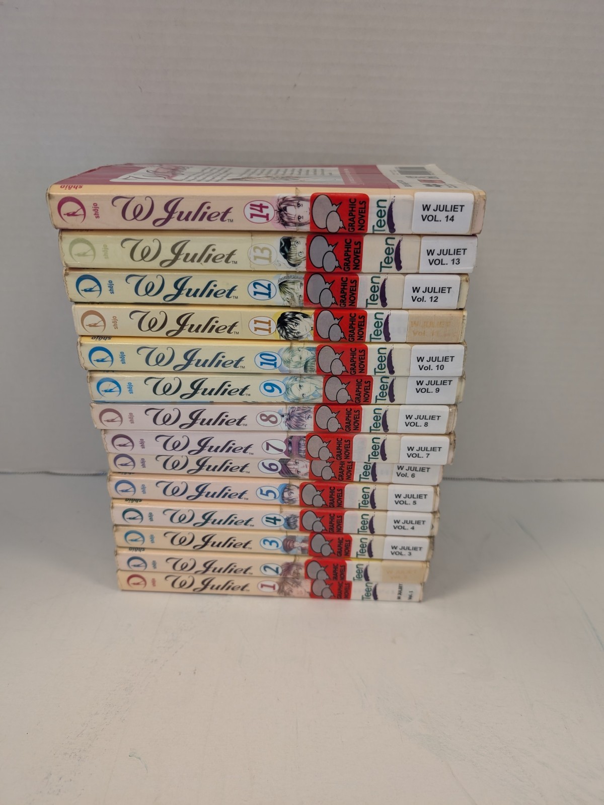 W JULIET Complete Set Vol. 1-14 by Emura, English Manga, Viz Media
