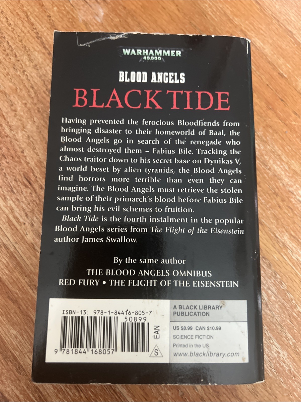 Black Tide by James Swallow (2010, Mass Market)