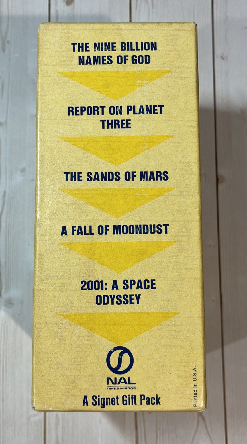 Arthur C. Clarke 2001 A Space Odyssey Signet Gift Pack Paperback Book Set – Rare