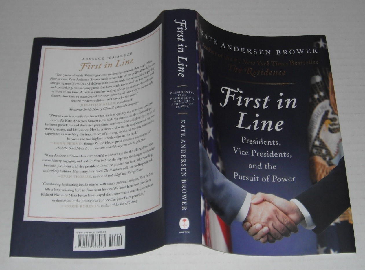 First in line… 2018 HC–1st ed….approx 340 pages..USA…$ 28.99 List–no