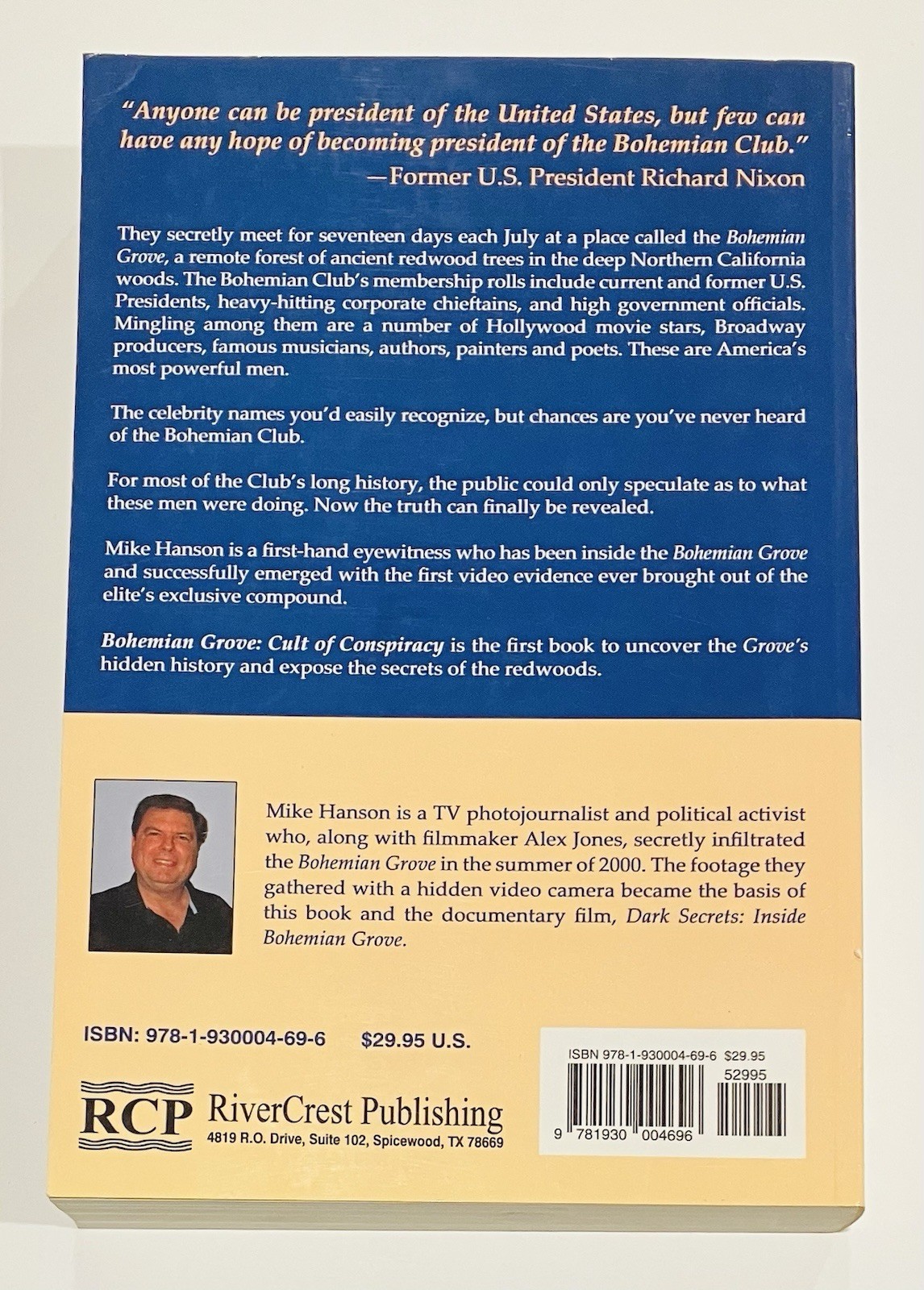Cult & Conspiracy 4 Book Lot: Illuminati, Bohemian Grove, Skull And Bones
