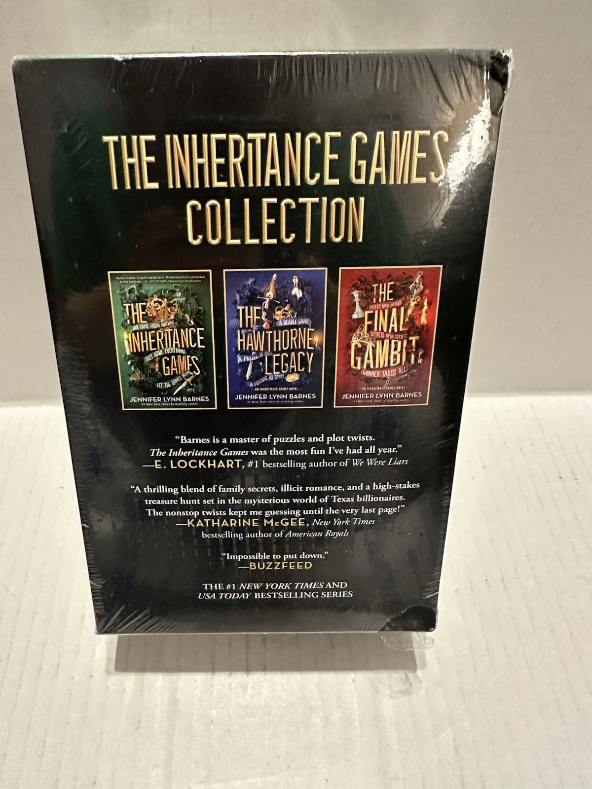 The Inheritance Games Boxed Set by Jennifer Lynn Barnes New Sealed