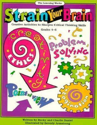 Strain Your Brain (Gifted and Talented Ser.) by Schwartz, Linda, Very Good Book