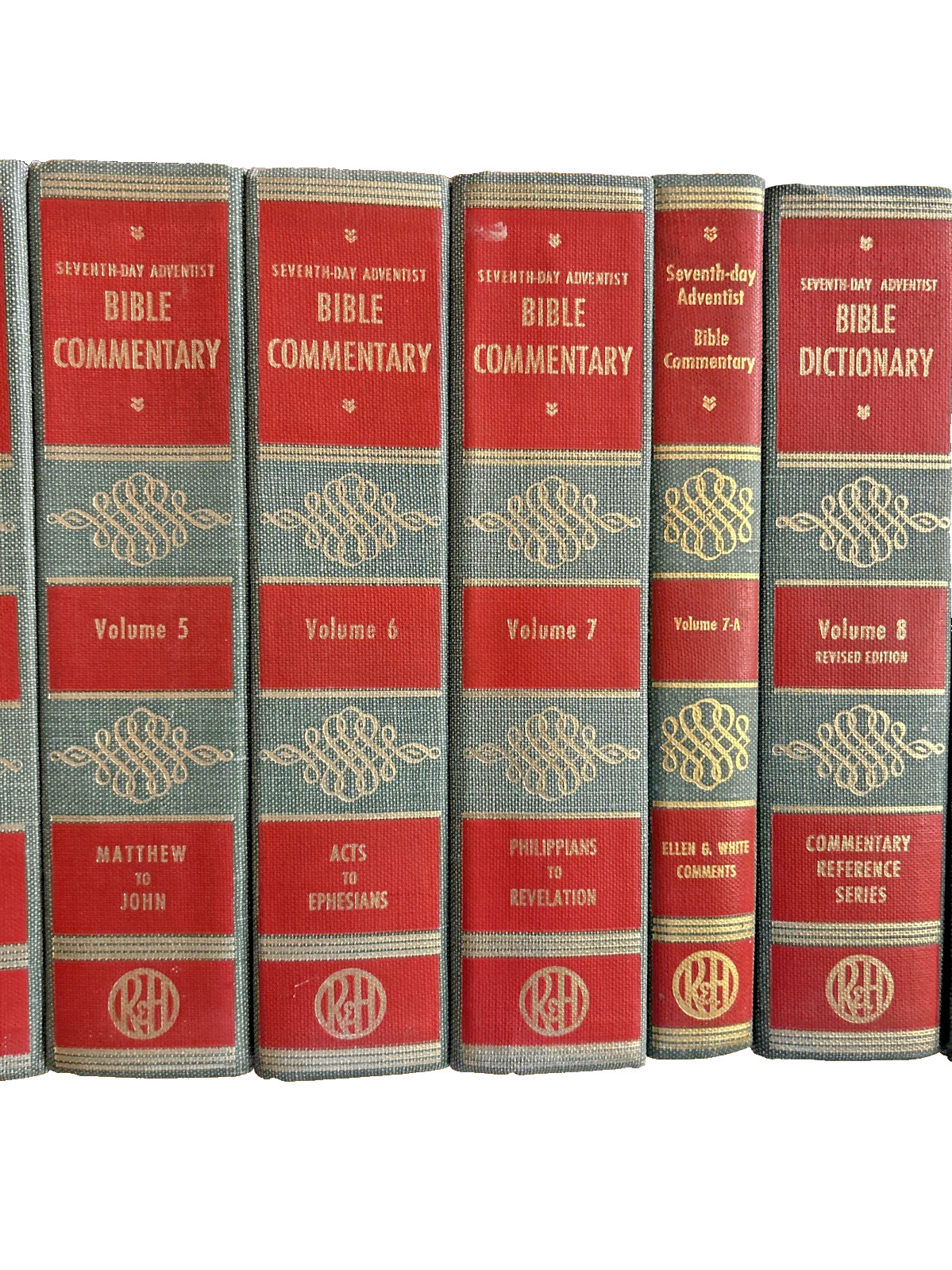1953 Seventh-day Adventist Bible Commentary 11 Vol. including E G White comments