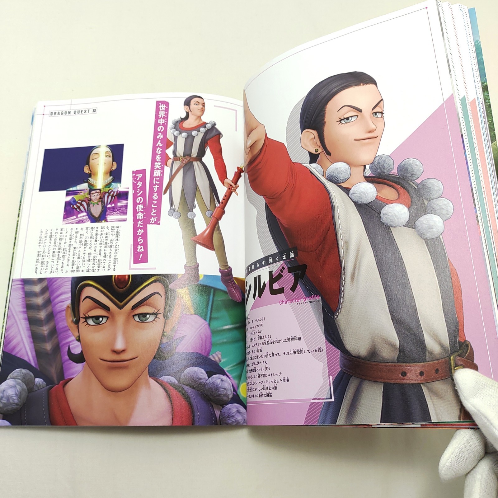 Dragon Quest XI: Echoes of an Elusive Age Character Book 1st Ed JP Out of print