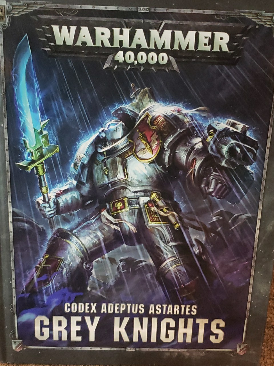 Warhammer 40,000 Codex Adeptus Astartes Grey Knights Hardcover