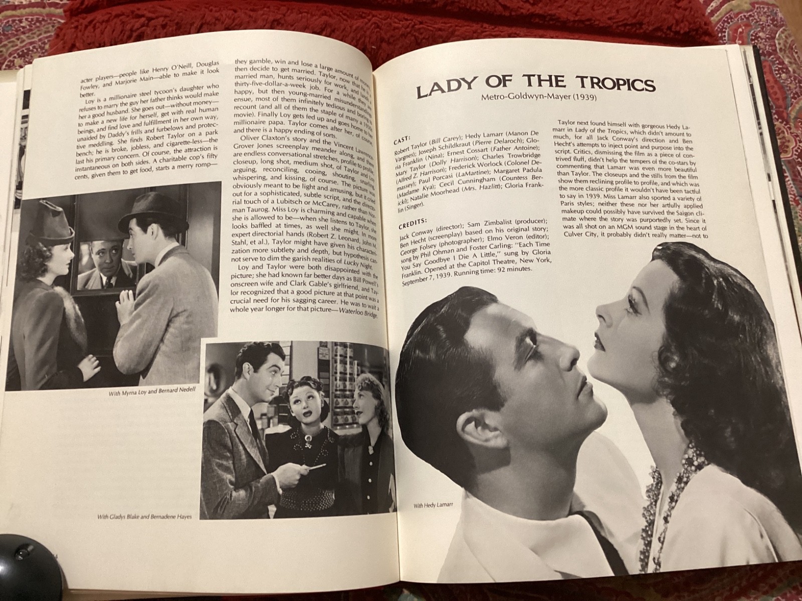 FILMS OF ROBERT TAYLOR, 1975 HC/DJ, VG. COND, 223 PAGES/ FREE POSTAGE!!!!