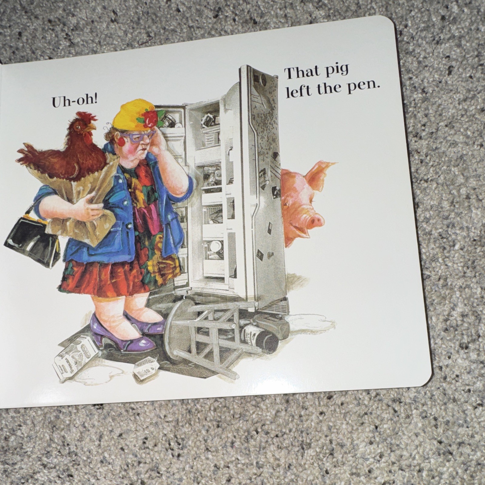 To Market, To Market Board Book by Anne Miranda, illus Janet Stevens