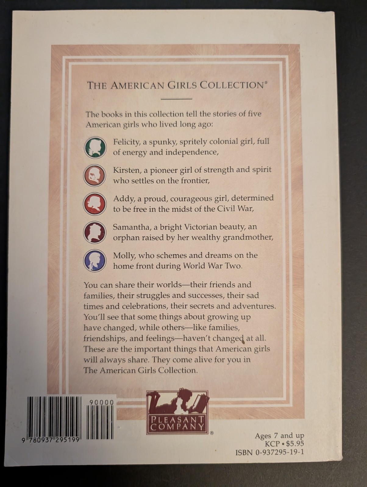 American Girls Collection Kirsten’s Surprise PB First Ed 1986 Ages 9-12 Xmas