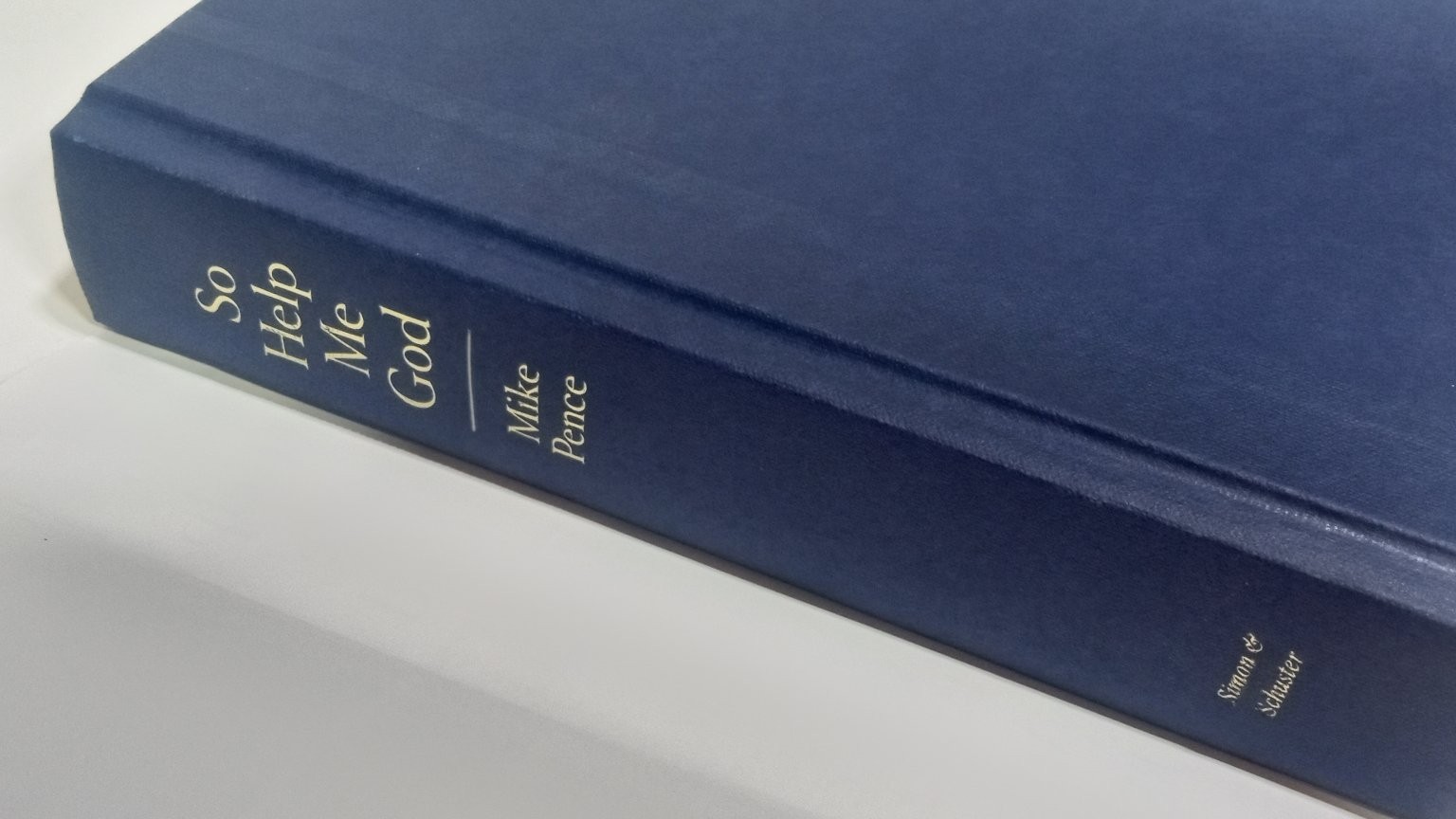 So Help Me God Mike Pence Autobiography 2022 First Edition Hardcover