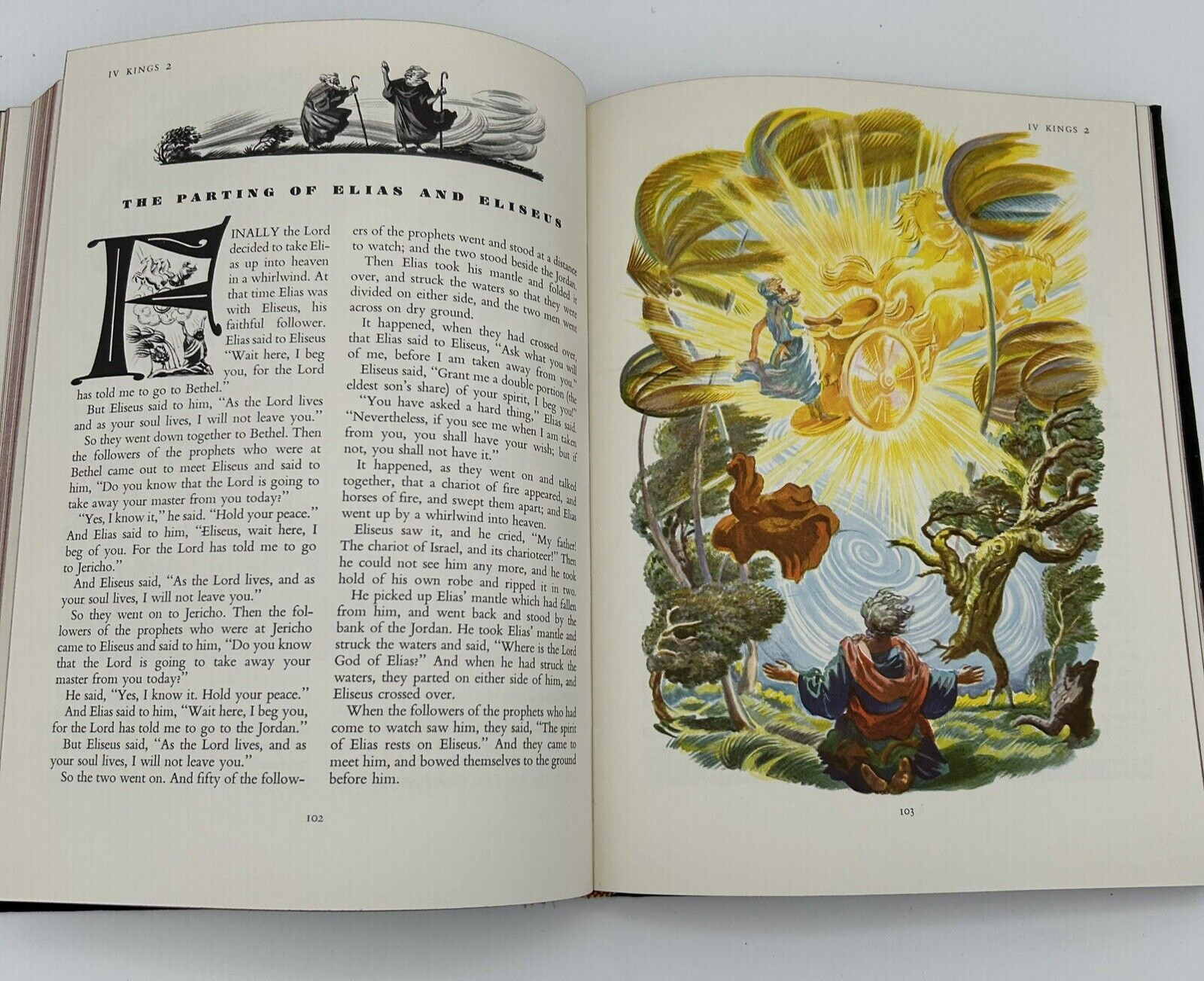 Catholic Children’s Bible-Abridged- Illustrated- Hardcover- Guild Press 1960