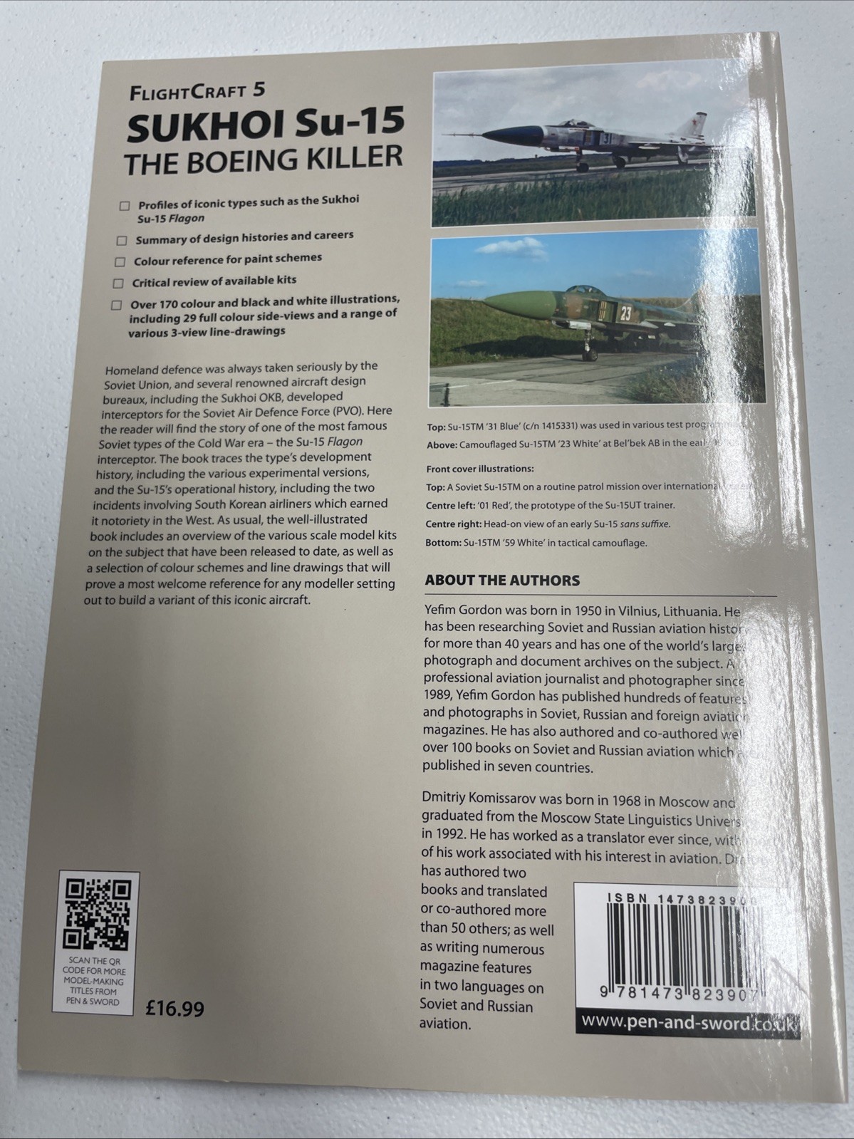 Flight Craft 5: Sukhoi Su-15: The ‘Boeing Killer’, Gordon