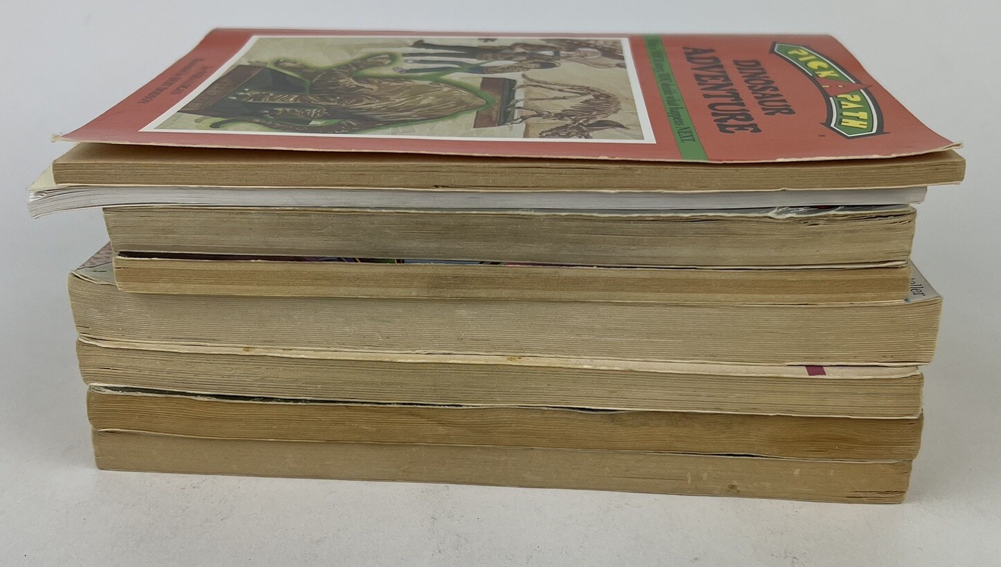 Lot of 8 Mixed Vintage Sci-fi Fantasy Horror Paperback Kids Youth Novels
