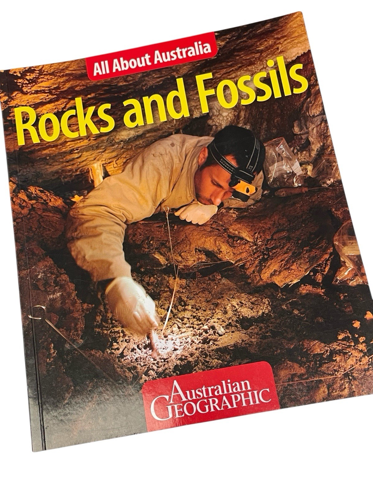 All About Australia Rocks and Fossils Australian Geographic 35 Pages Paperback
