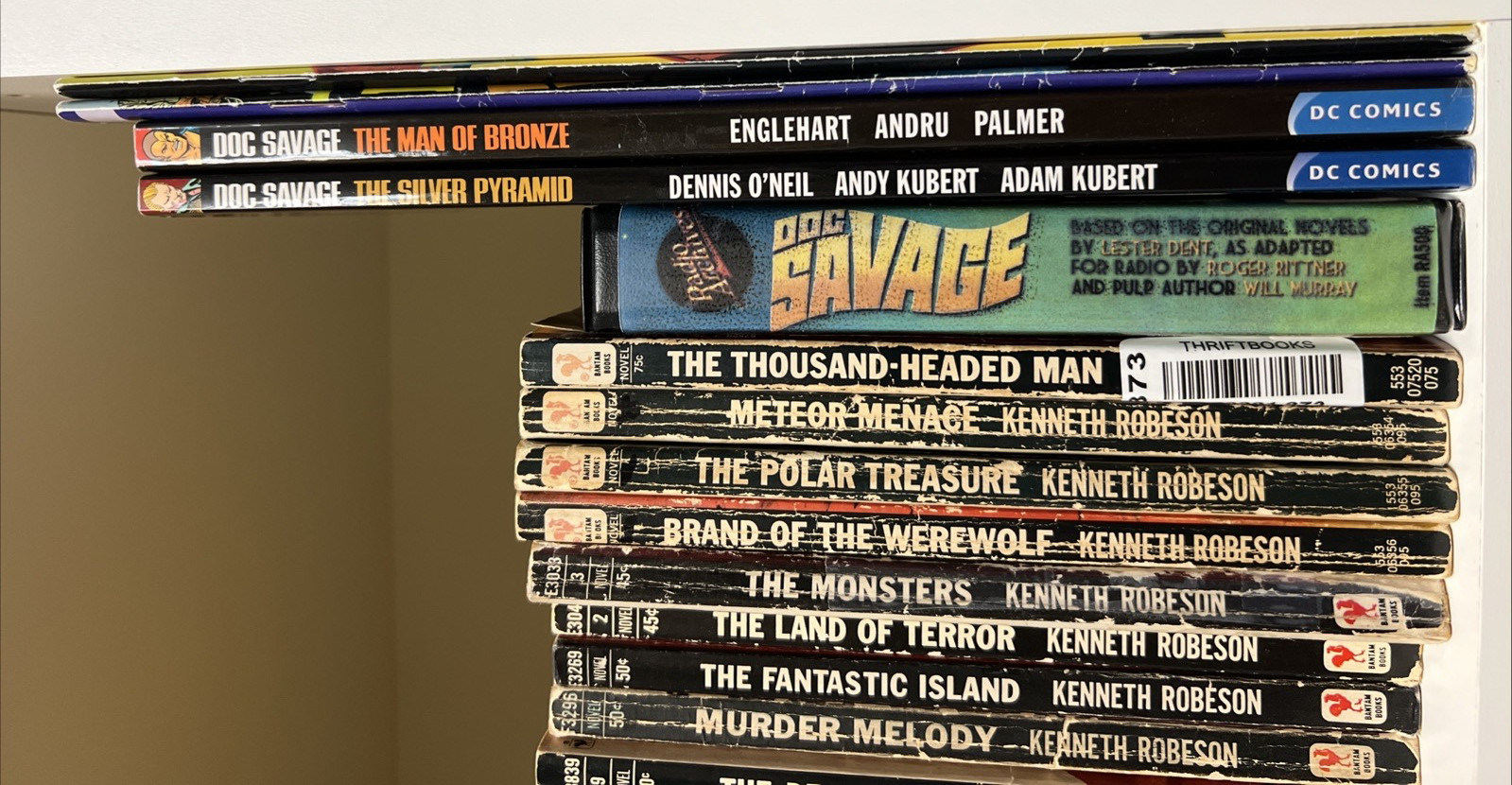 DOC SAVAGE Paperback Books/Graphic Novel Kenneth Robeson Bantam Books -YOU PICK!