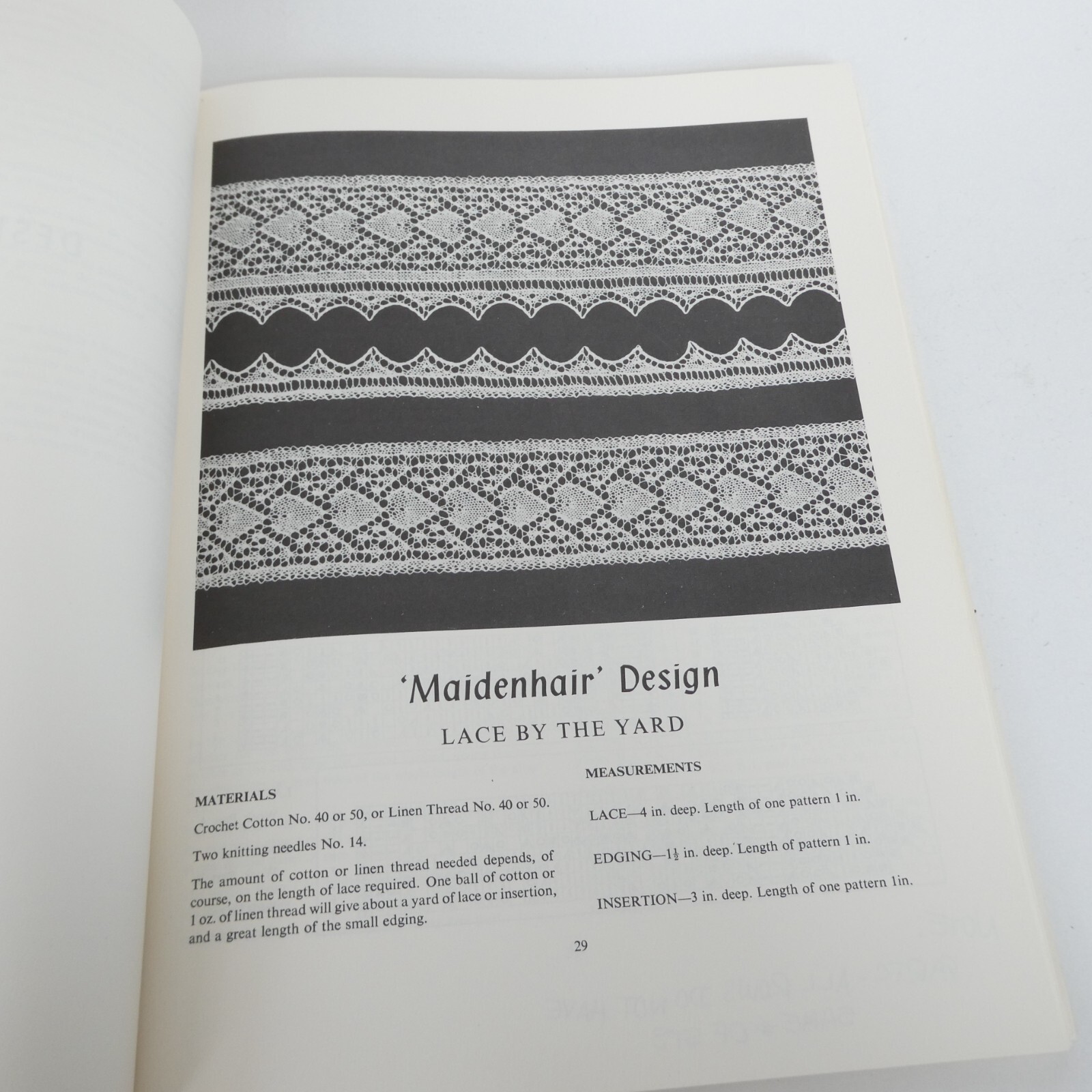 Modern Lace Knitting First and Second Books by Marrianne Kinzel Good Condition