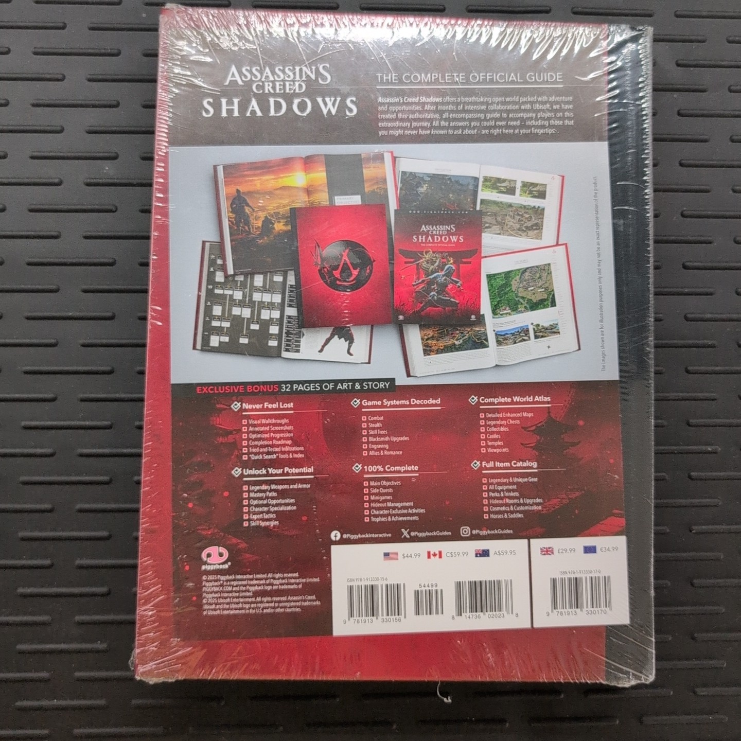 Assassin’s Creed Shadows – The Complete Guide: Collector’s Edition New Sealed HC