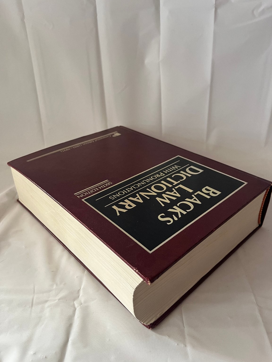 Black’s Law Dictionary Henry Campbell Black 1990 Sixth Ed Centennial West