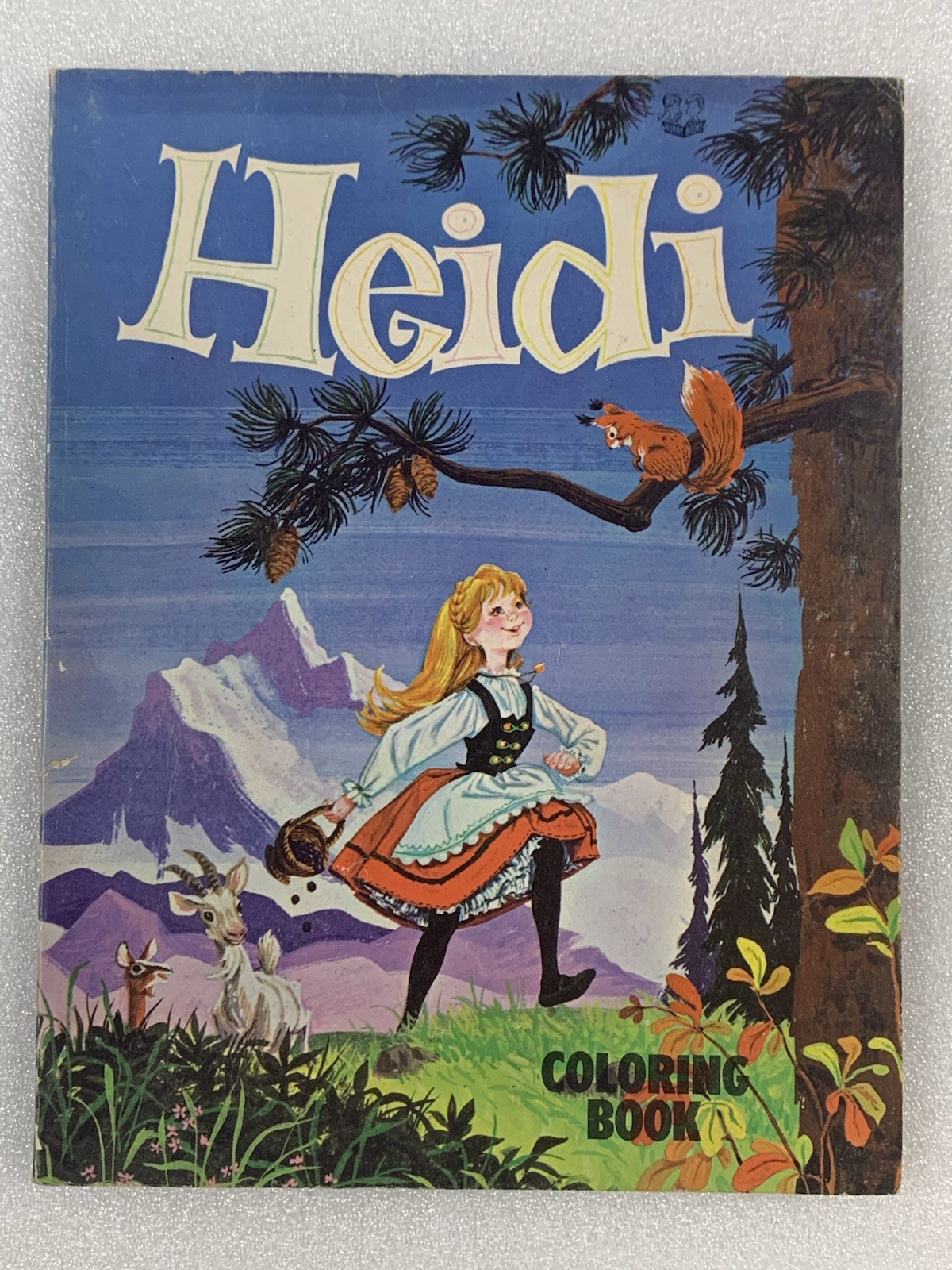 Lot Of 7 Vtg Coloring Books 1958 Boys and Girls #1218 Irma Wilde HICKOK Heidi