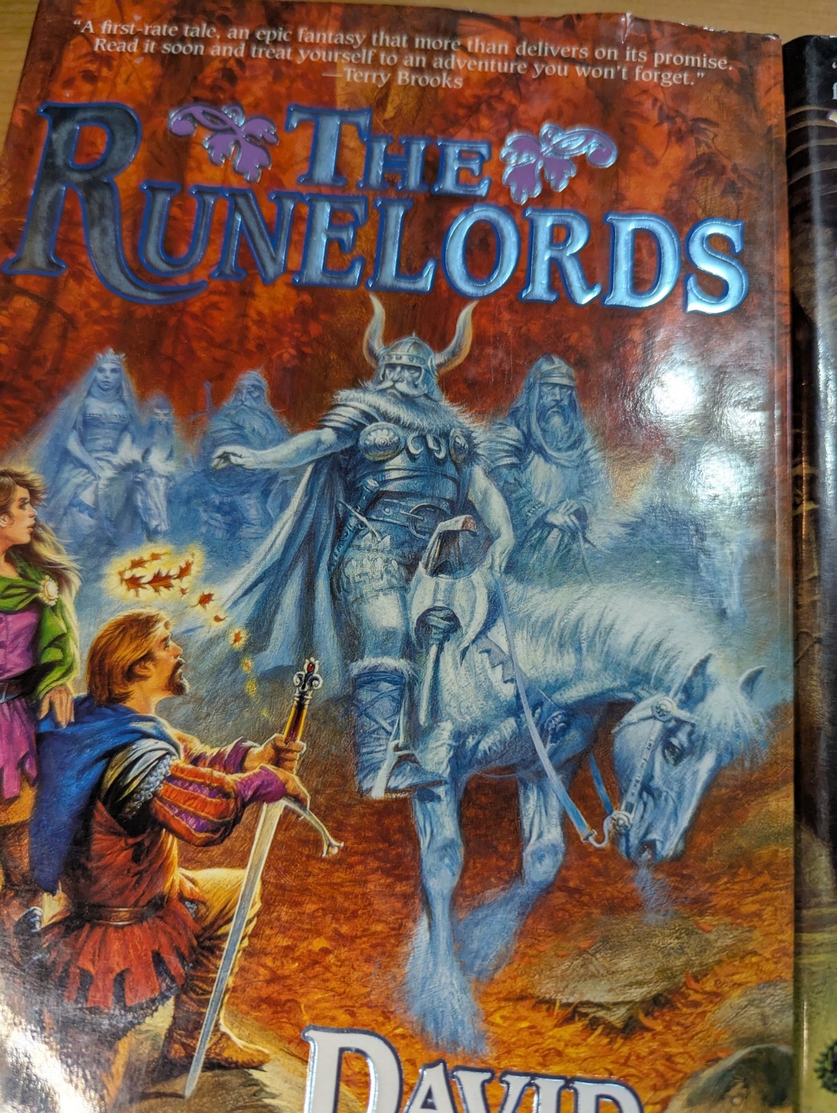 The Runelords- Wizardborn-Brotherhood of Wolf David Farland 1st Edition HBDC TOR