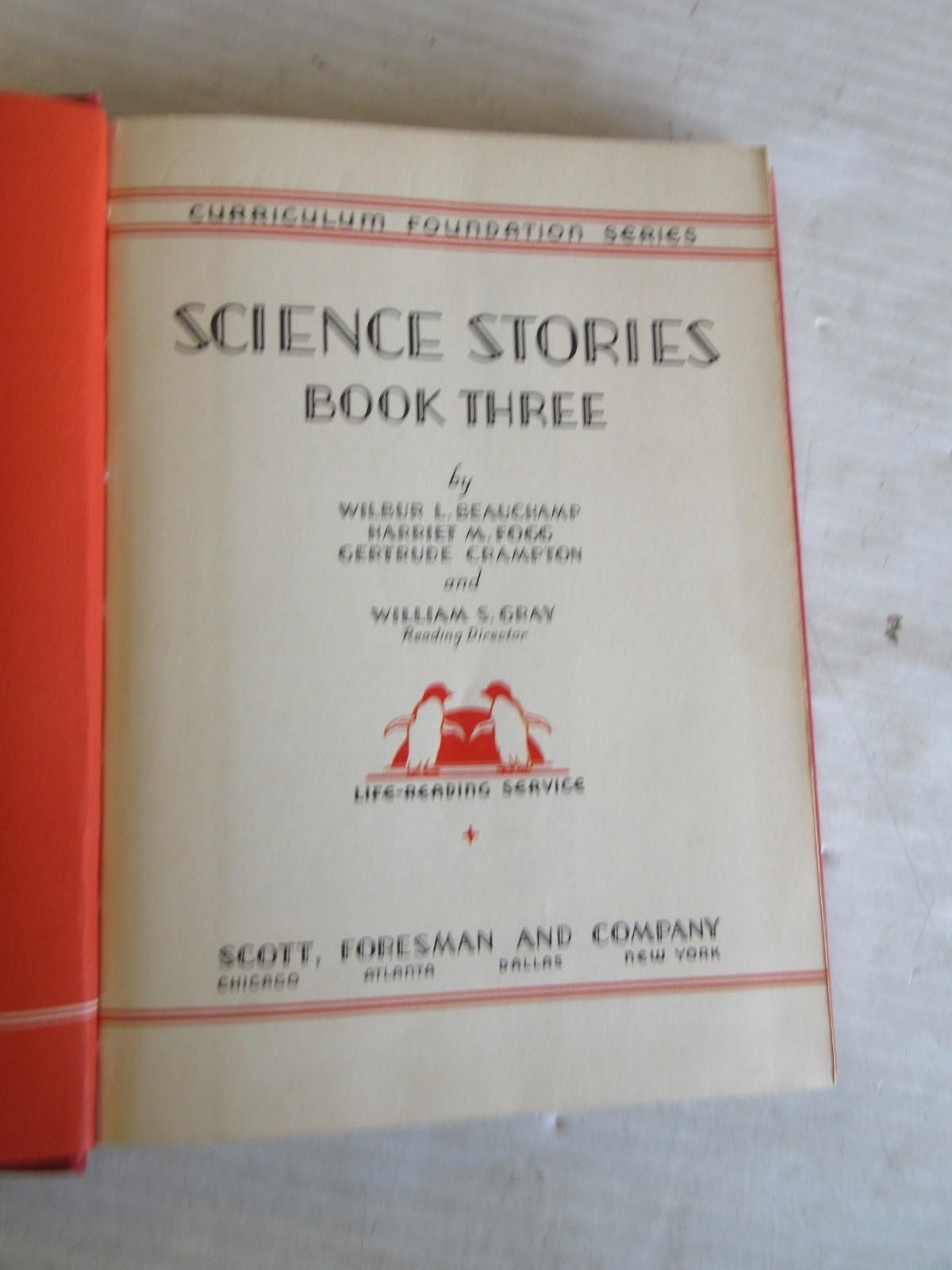 SCIENCE STORIES BOOK 3 BY LIFE-READING SERVICE 1936