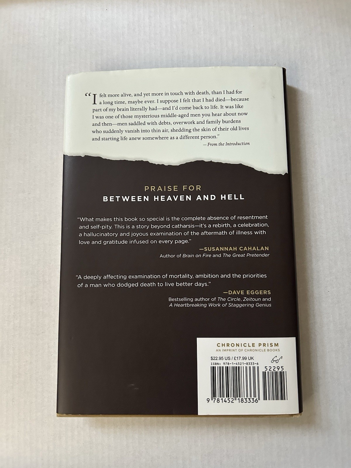 Between Heaven And Hell The Story Of My Stroke David Talbot Hardcover