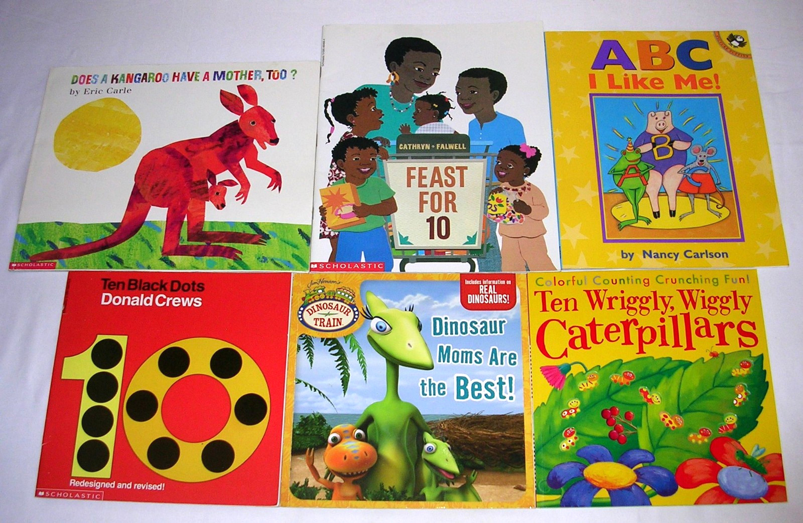 Lot of 60 Children’s Picture Books: Toddler, Preschool, Beginner Level Reading