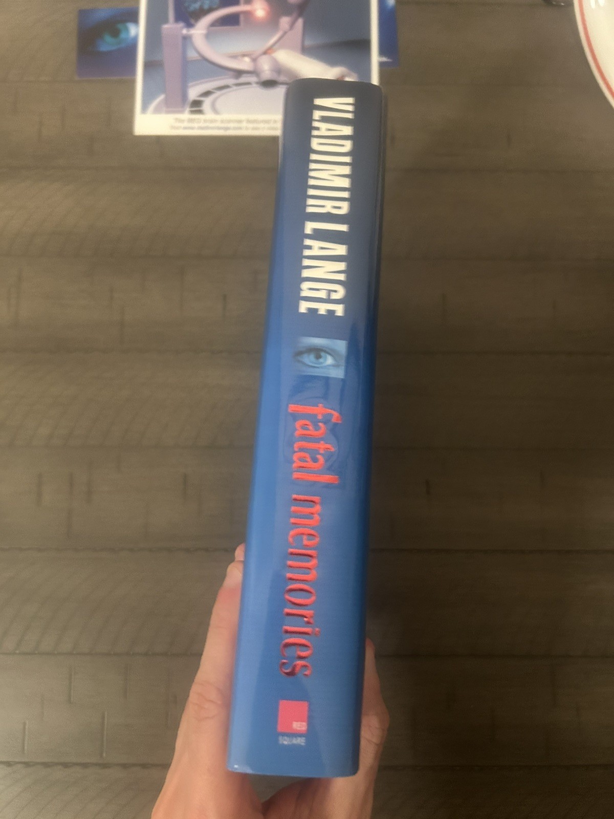 Fatal Memories by Vladimir Lange SIGNED & INSCRIBED 1st Edition/1st Printing