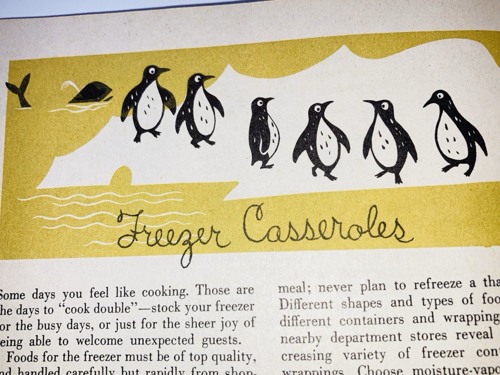 The Casserole Cookbook Main & Dessert Cookbook 1955 Culinary Arts Institute