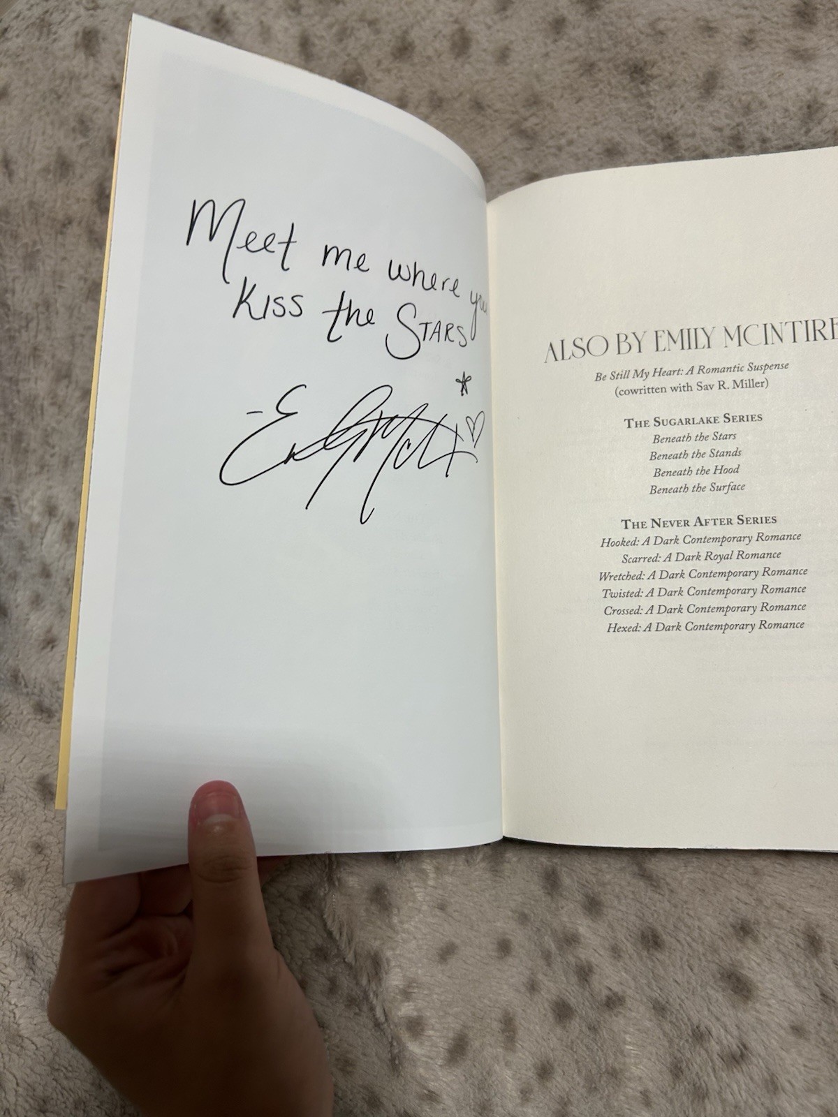 Scarred (Collector’s Edition) by Emily McIntire HAND SIGNED
